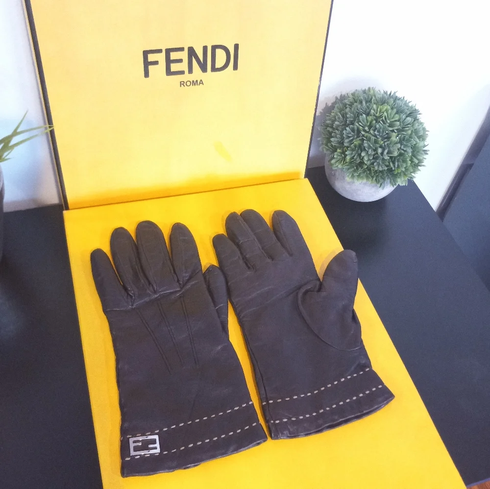 Fendi gloves